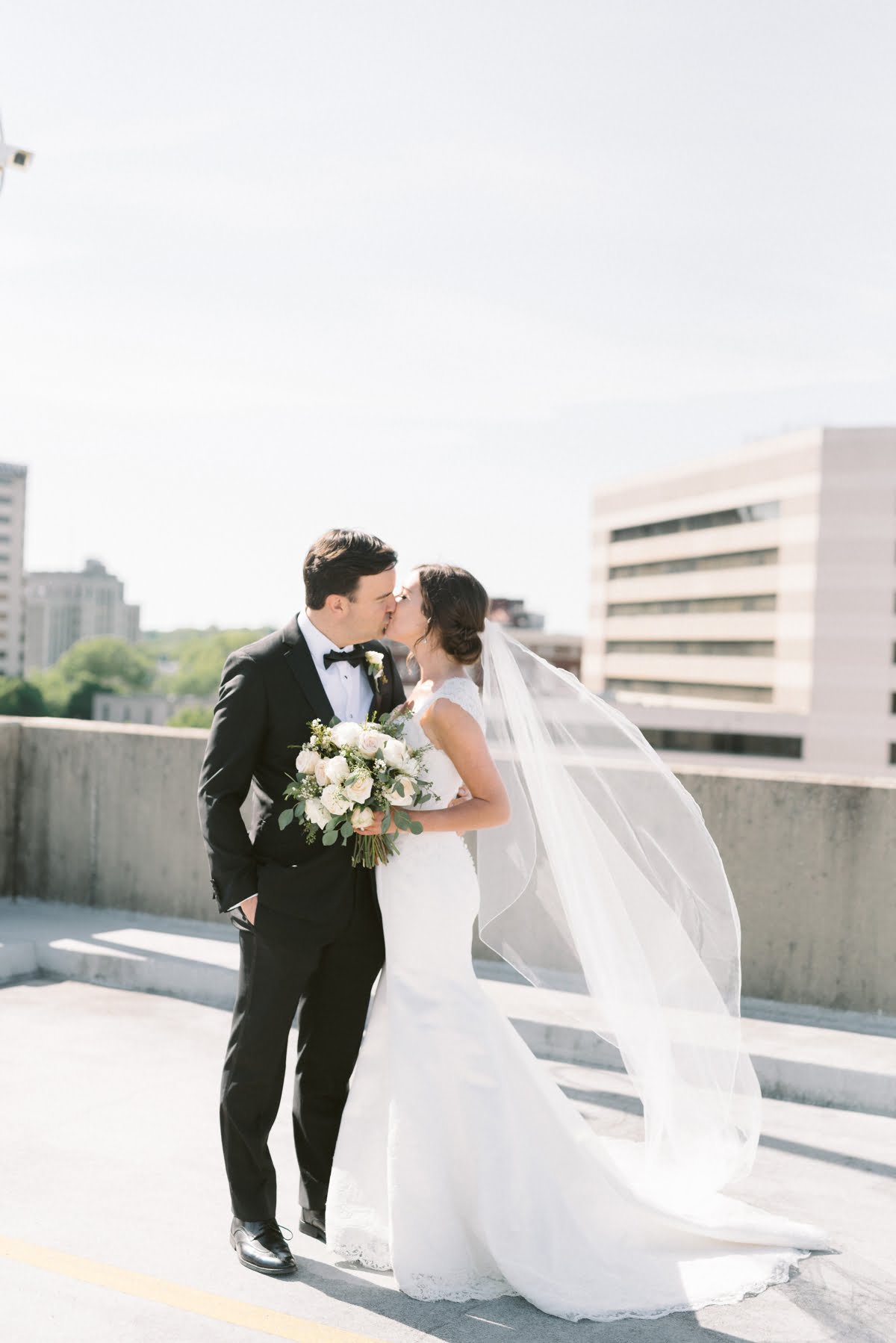 April Wedding at Cathedral of St Paul in Birmingham Alabama
