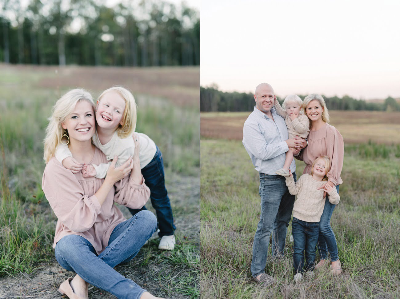 Family photography at Moss Rock Preserve in Birmingham, AL