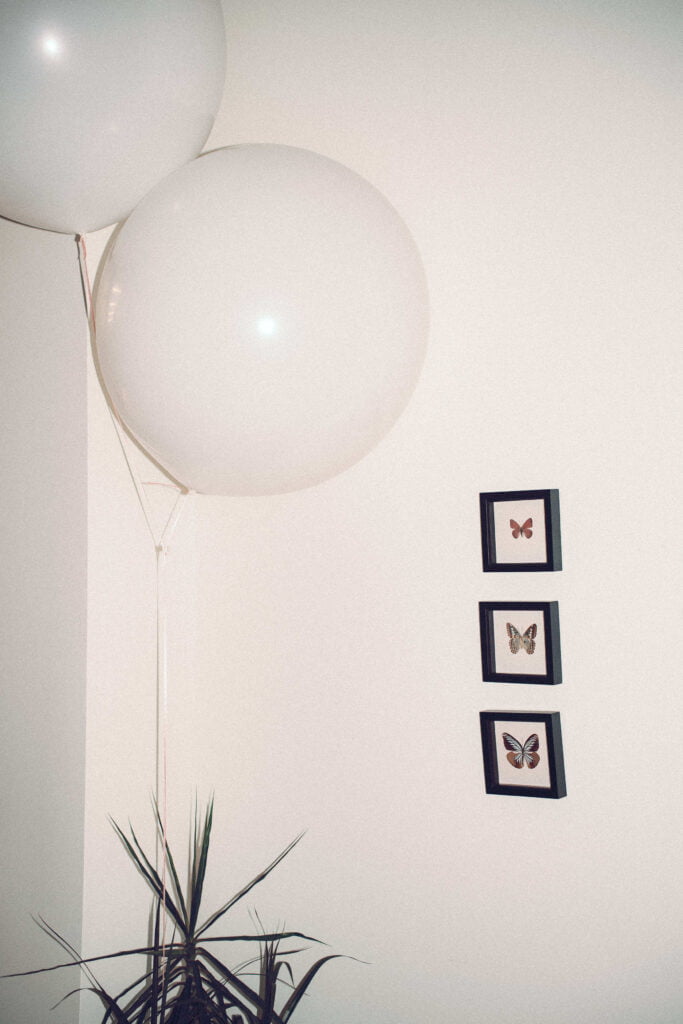 disposable film edits of birthday balloons